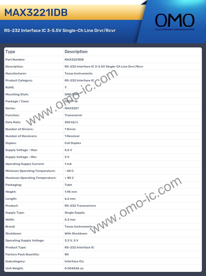 MAX3221IDB