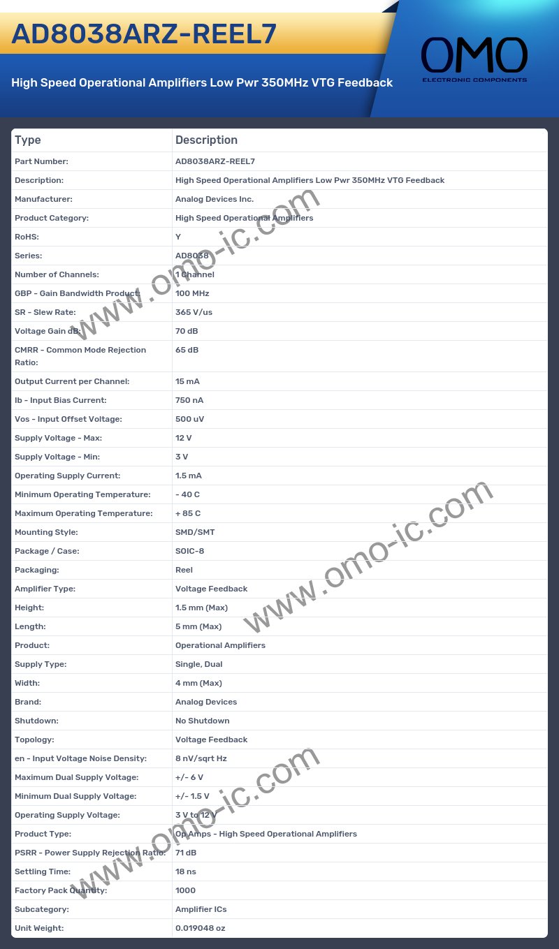 AD8038ARZ-REEL7