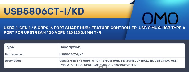 USB5806CT-I/KD