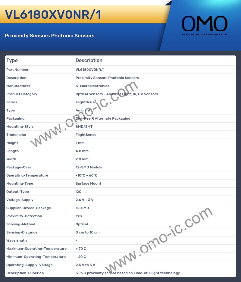 VL6180XV0NR/1