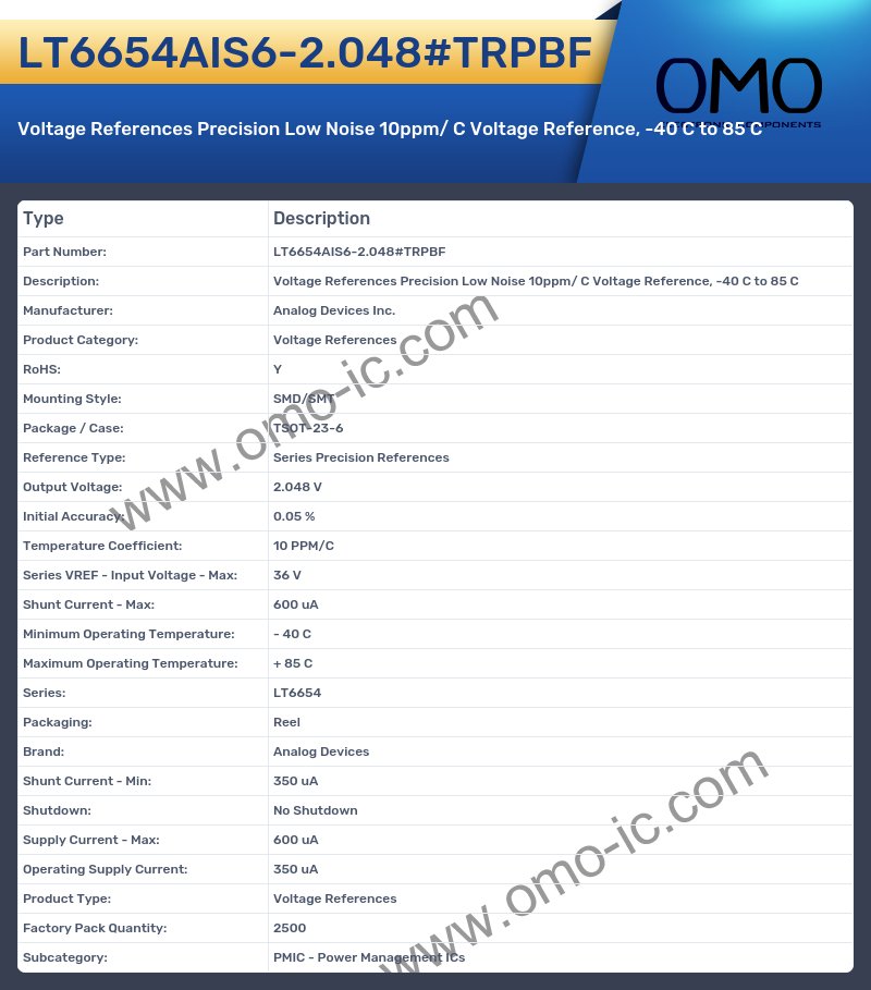 LT6654AIS6-2.048#TRPBF