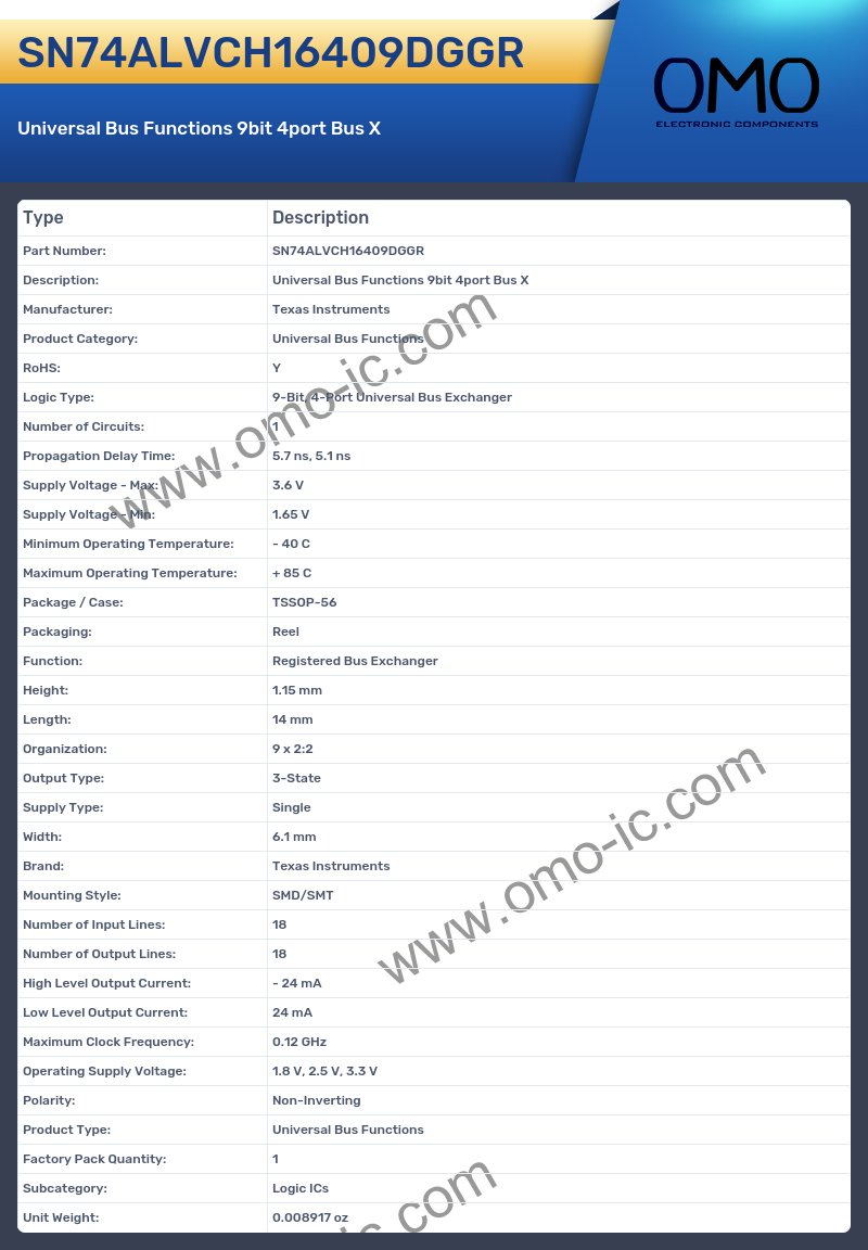 SN74ALVCH16409DGGR