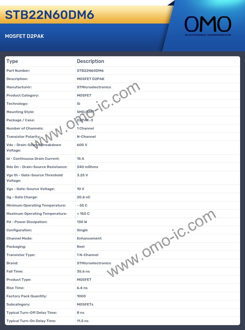 STB22N60DM6