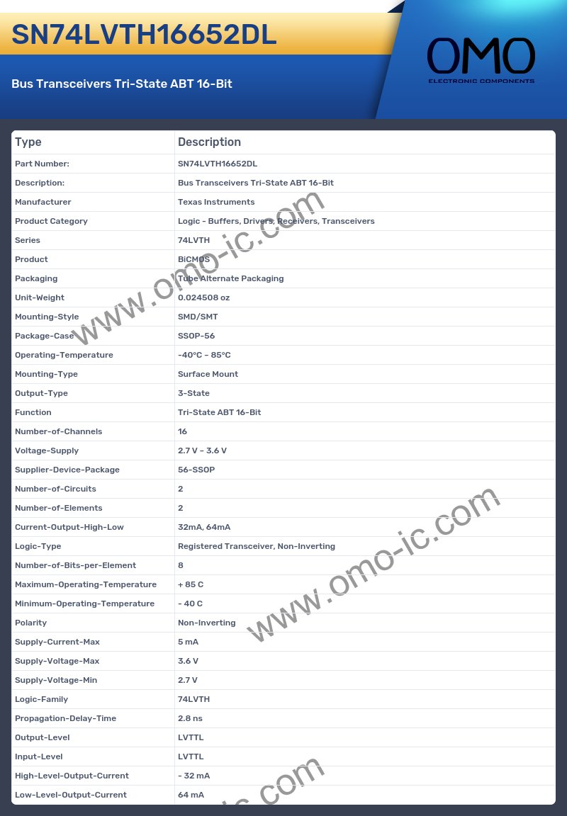 SN74LVTH16652DL