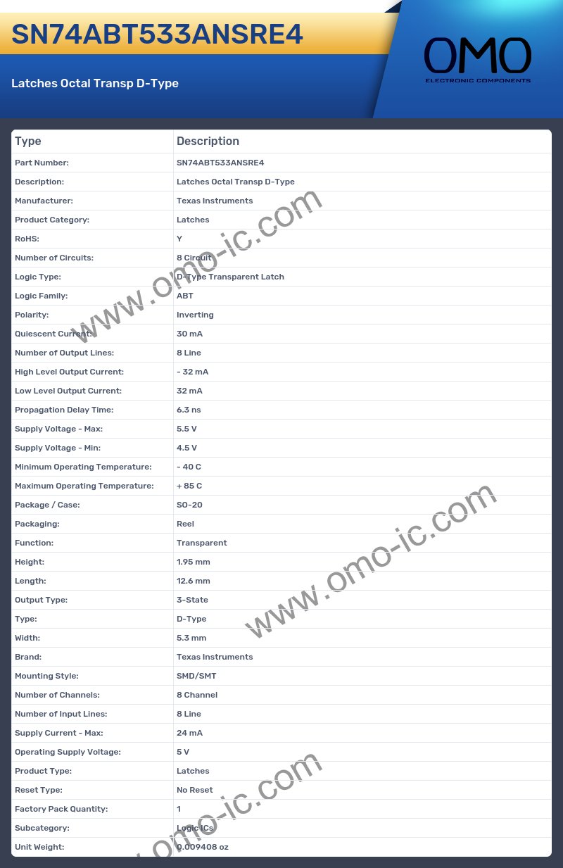 SN74ABT533ANSRE4