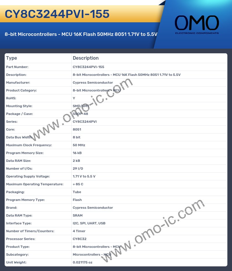 CY8C3244PVI-155