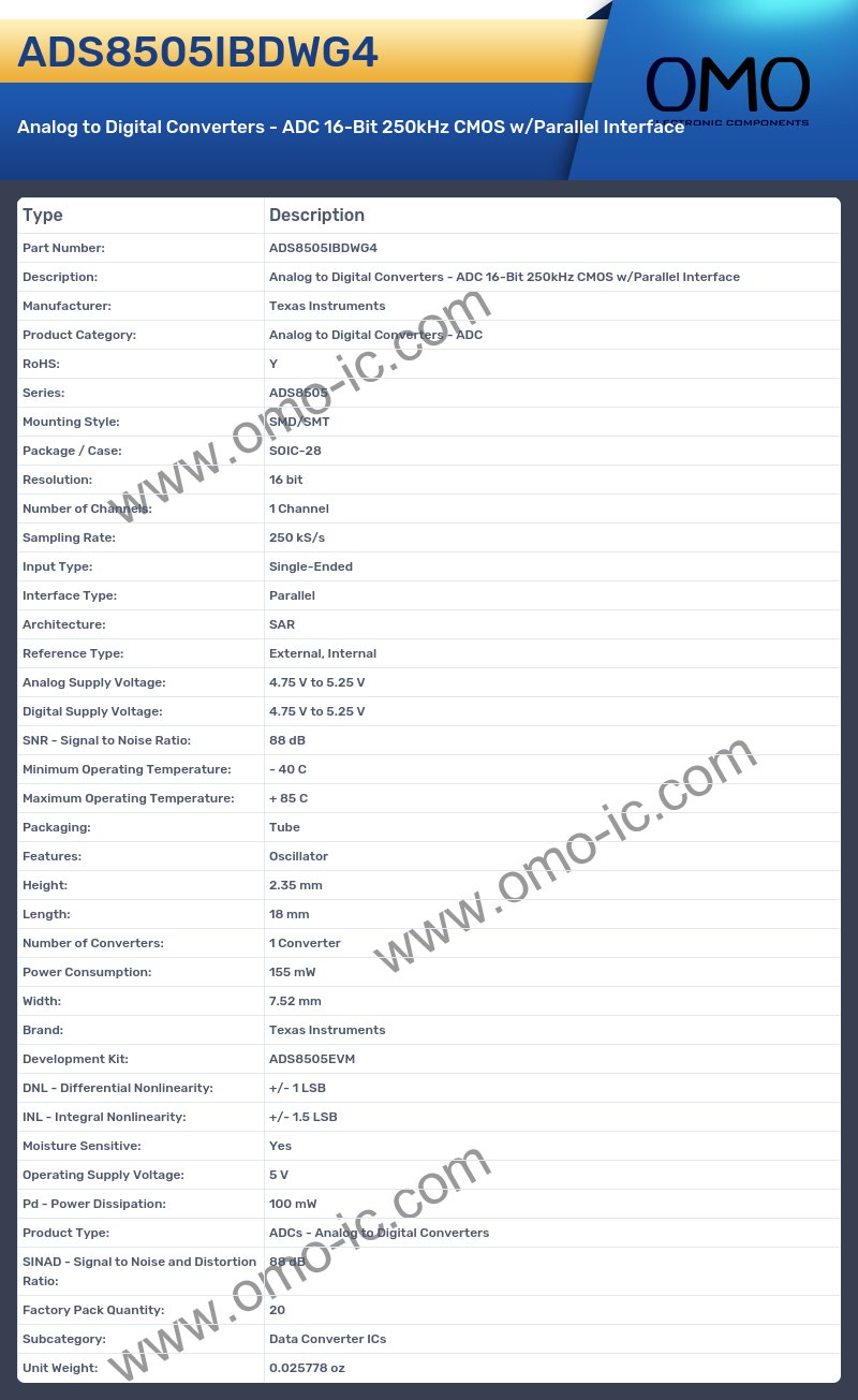 ADS8505IBDWG4