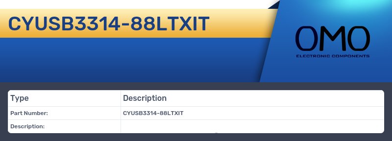 CYUSB3314-88LTXIT