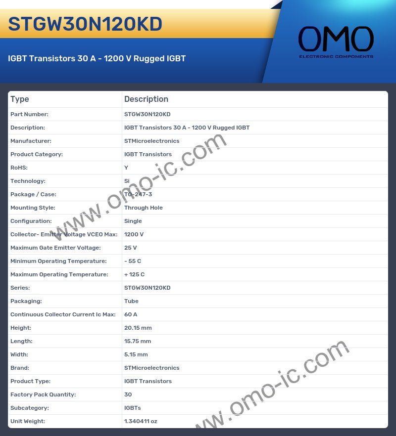 STGW30N120KD