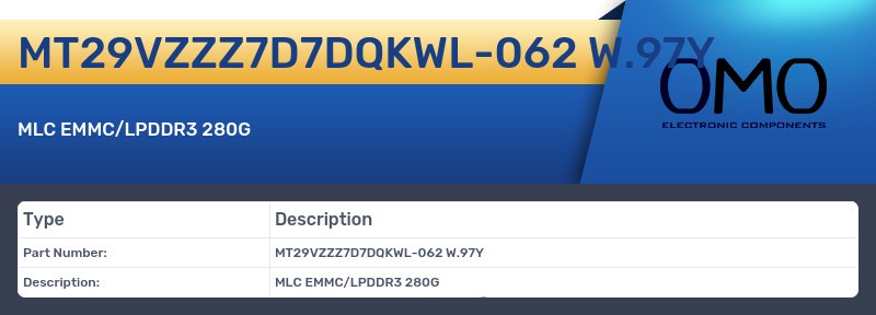 MT29VZZZ7D7DQKWL-062 W.97Y