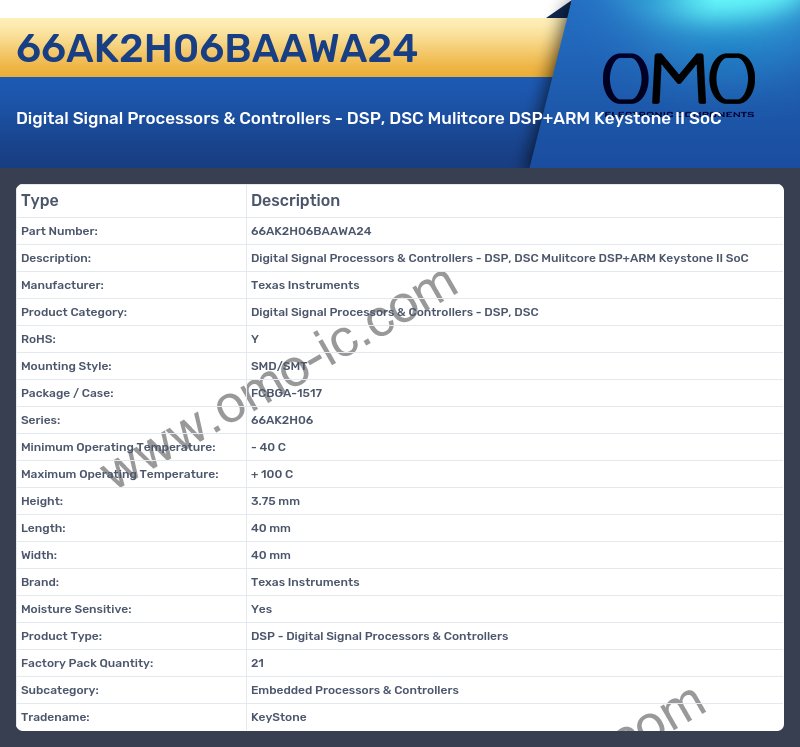 66AK2H06BAAWA24