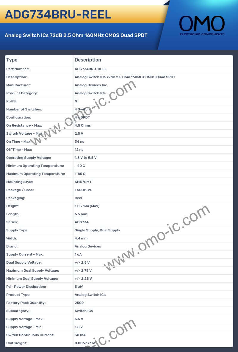 ADG734BRU-REEL