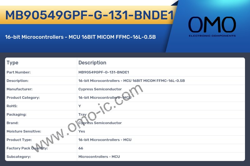MB90549GPF-G-131-BNDE1