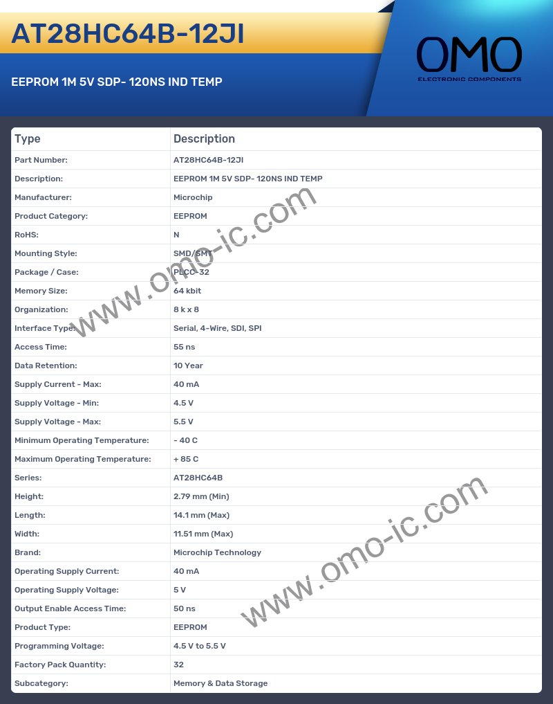AT28HC64B-12JI