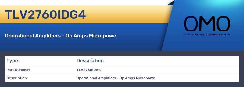 TLV2760IDG4