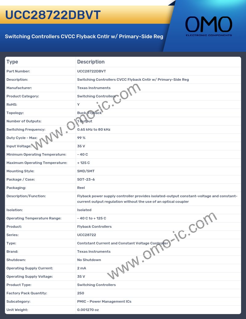UCC28722DBVT