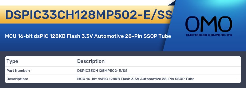 DSPIC33CH128MP502-E/SS