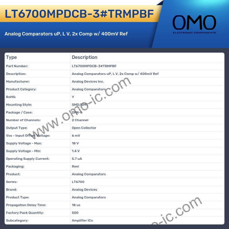 LT6700MPDCB-3#TRMPBF