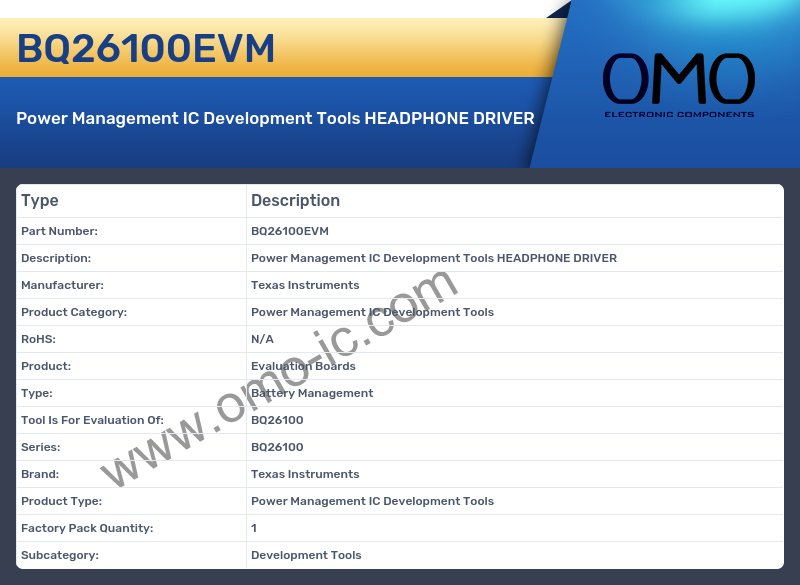 BQ26100EVM