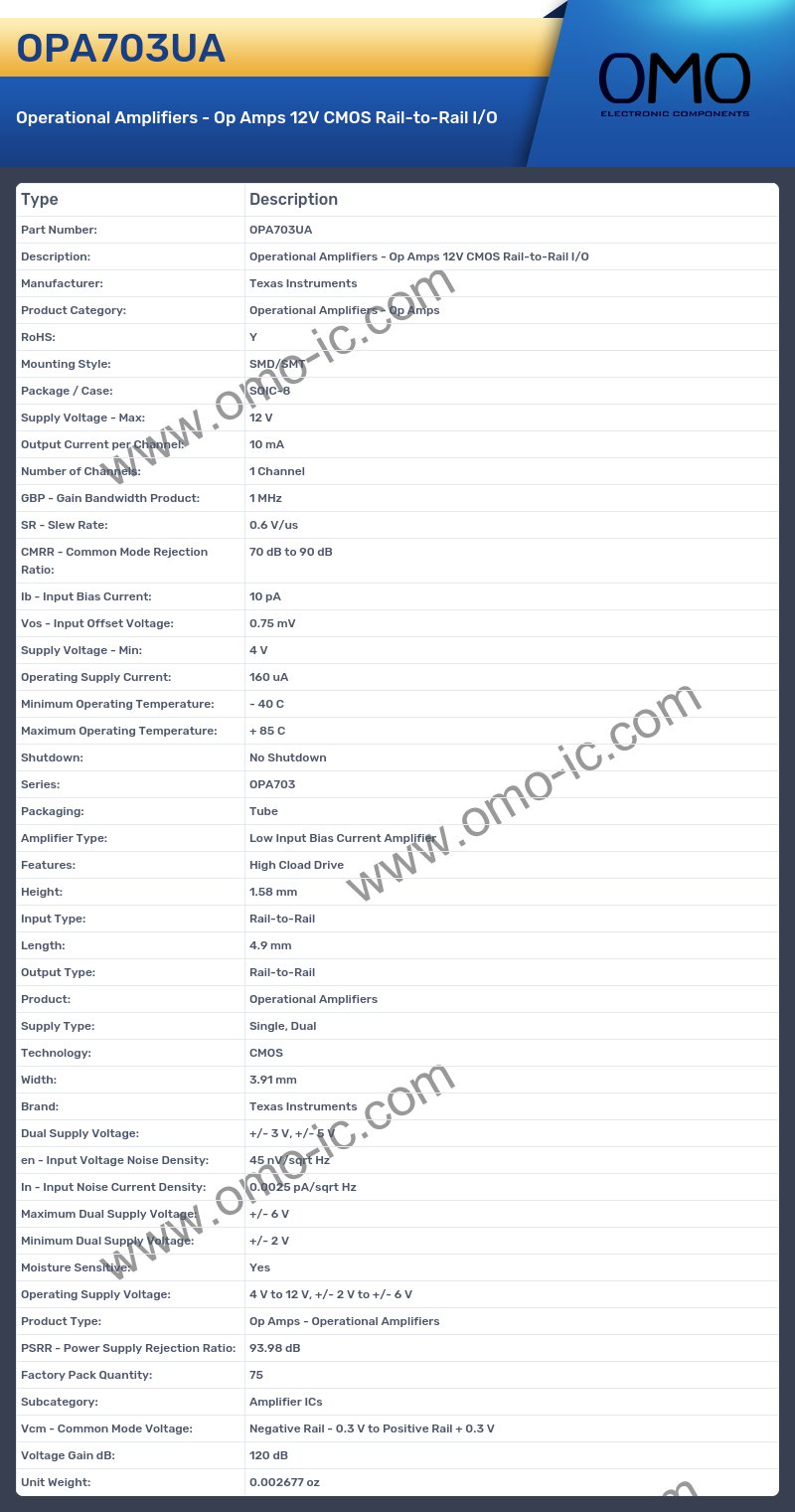 OPA703UA