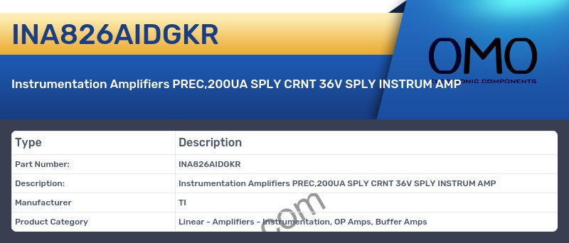 INA826AIDGKR