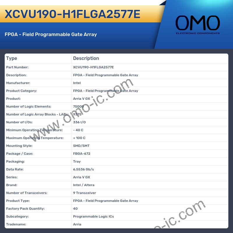 XCVU190-H1FLGA2577E