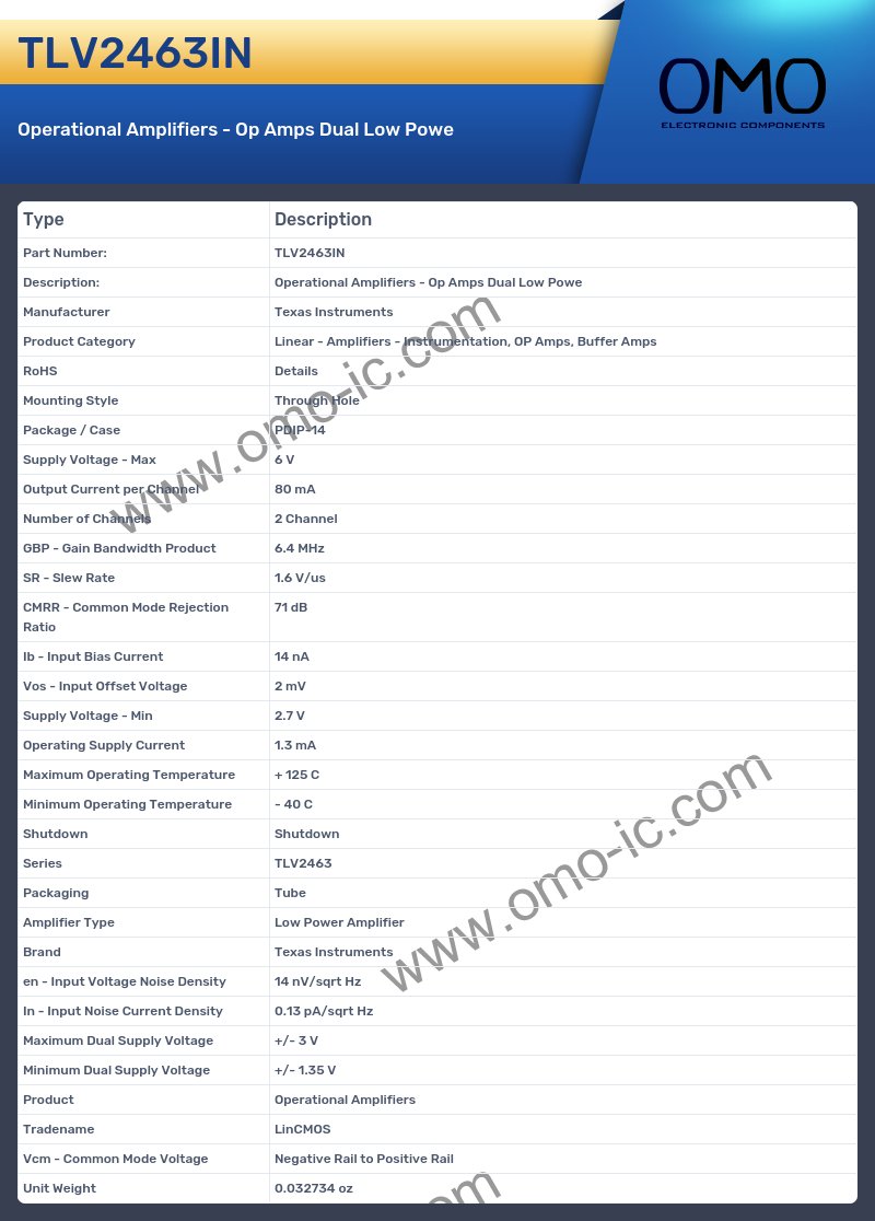 TLV2463IN