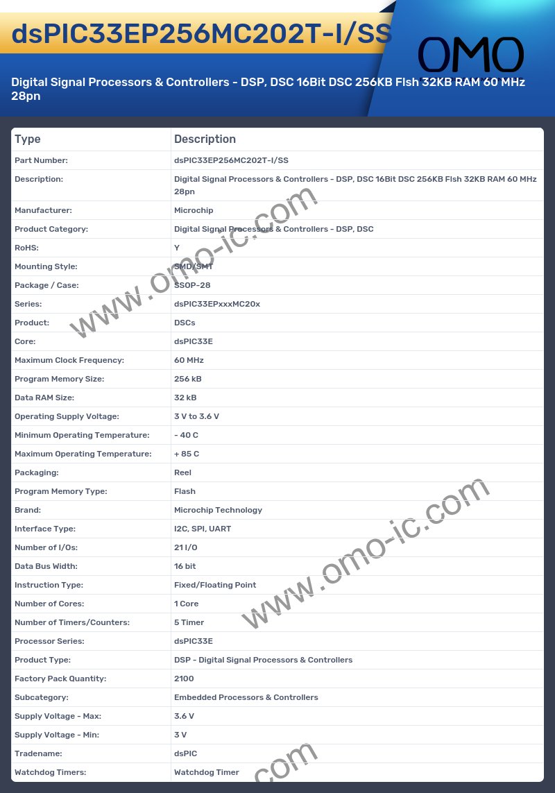 dsPIC33EP256MC202T-I/SS