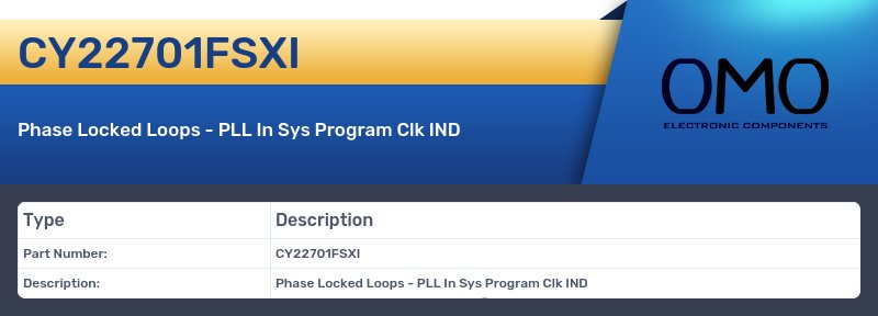 CY22701FSXI