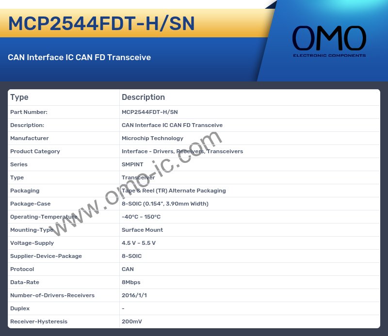 MCP2544FDT-H/SN