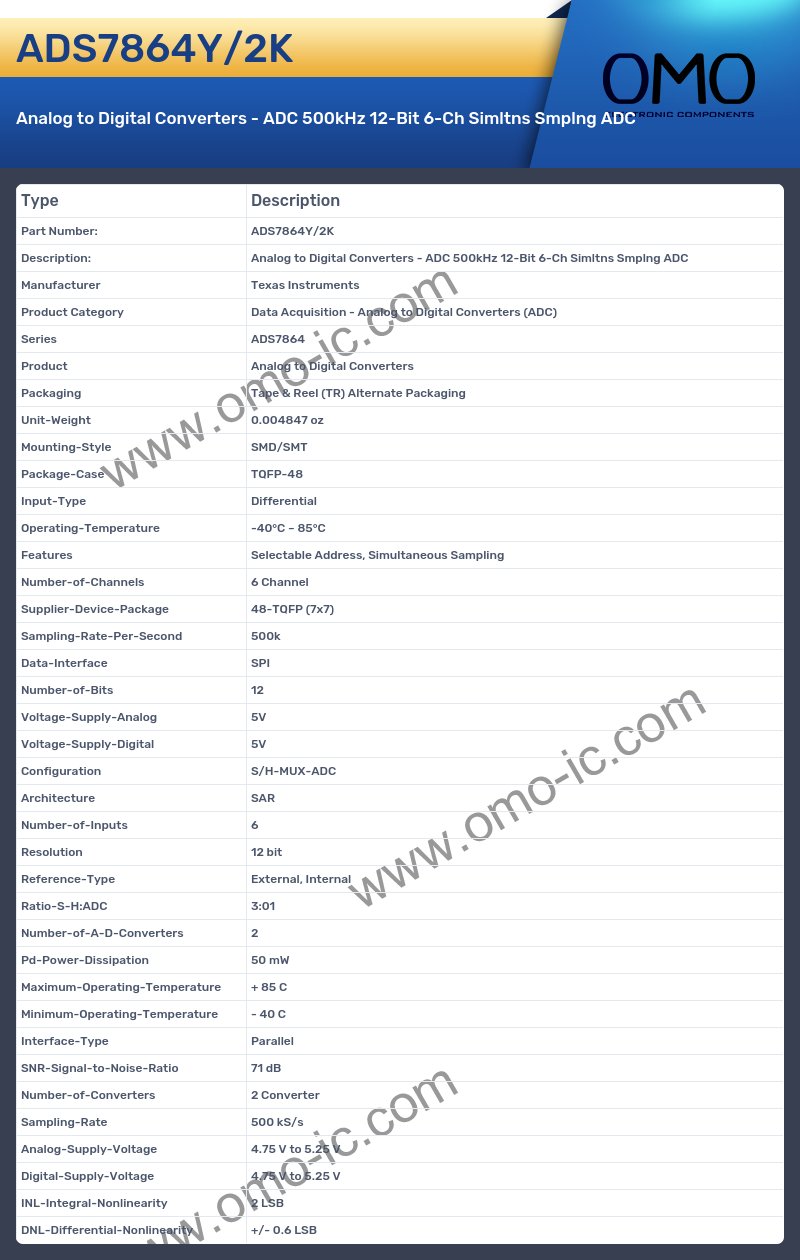 ADS7864Y/2K