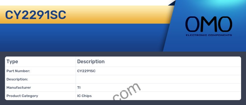 CY2291SC