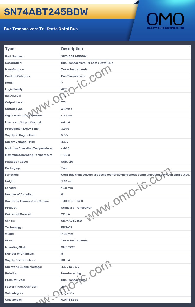 SN74ABT245BDW