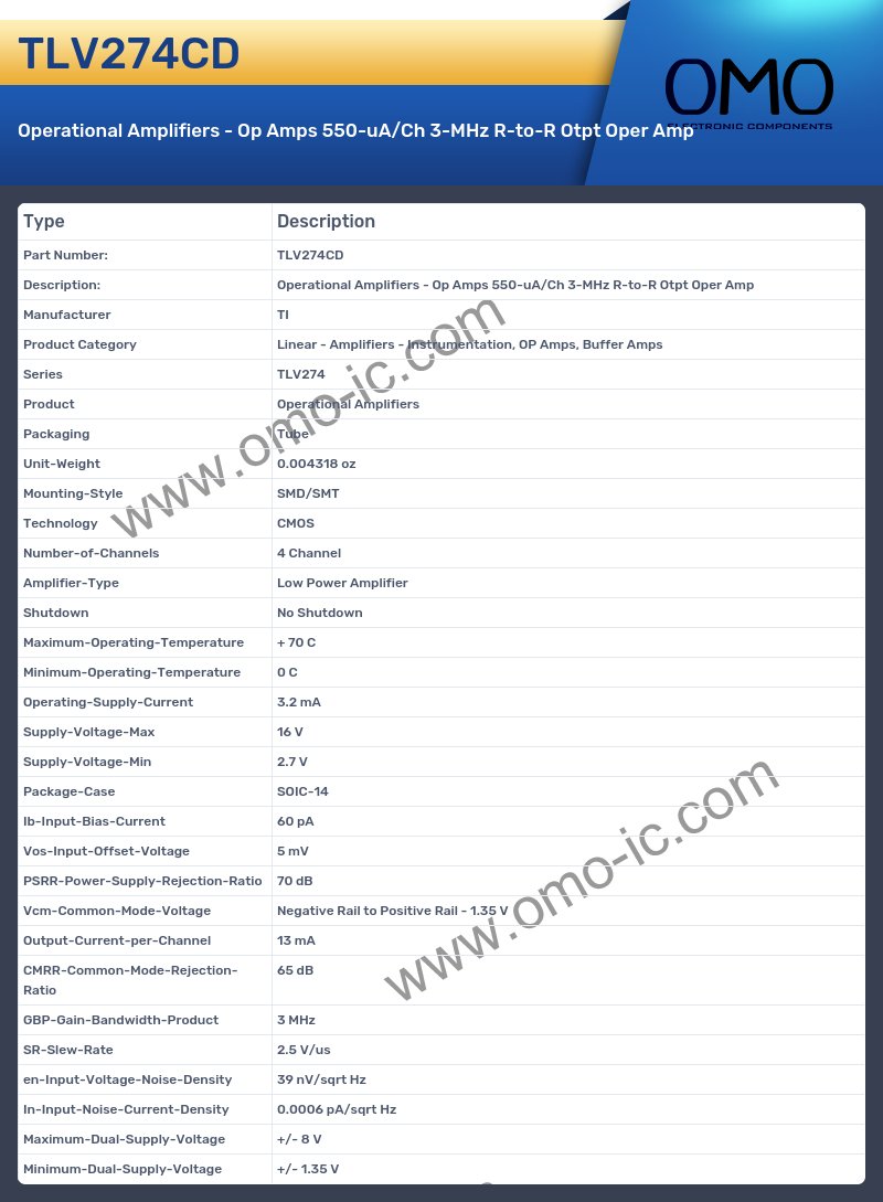 TLV274CD
