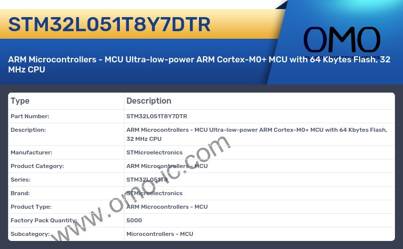 STM32L051T8Y7DTR