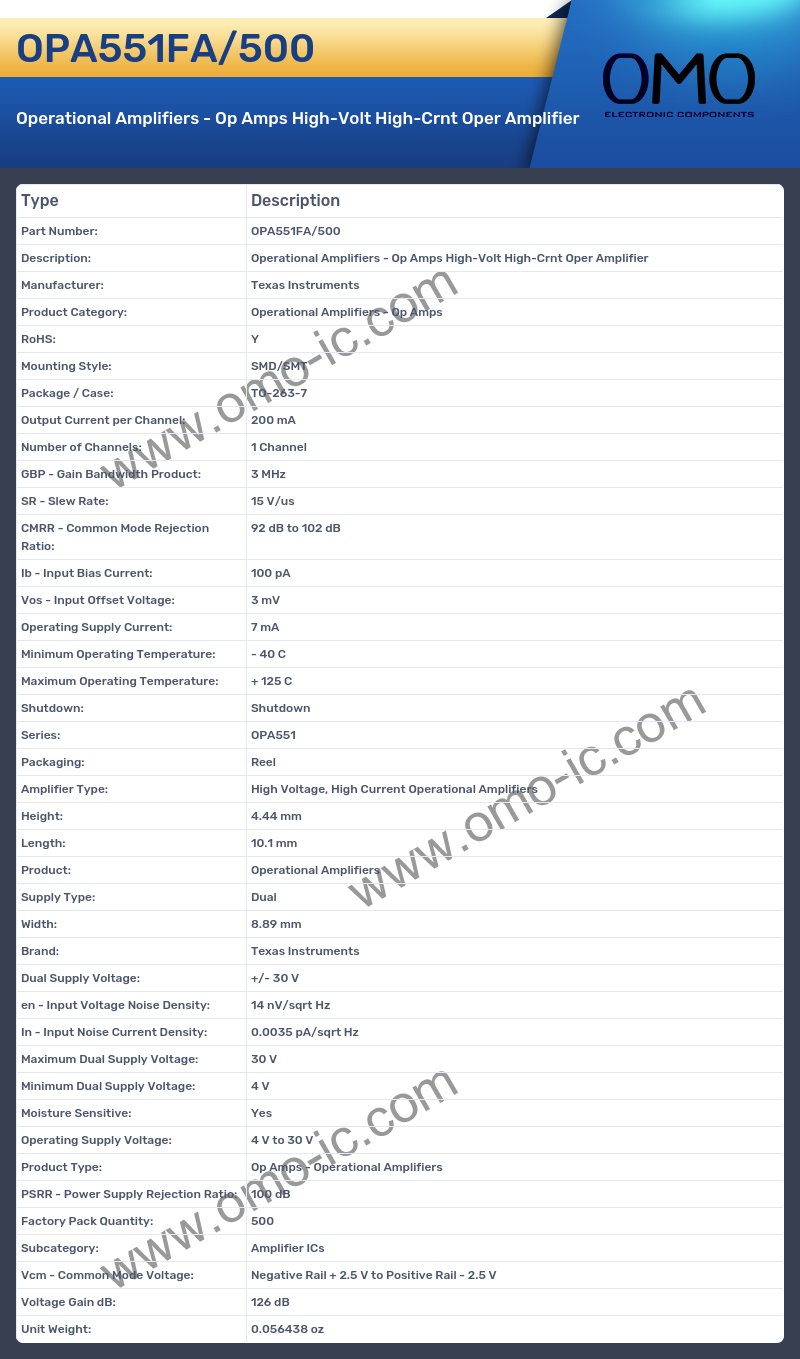 OPA551FA/500