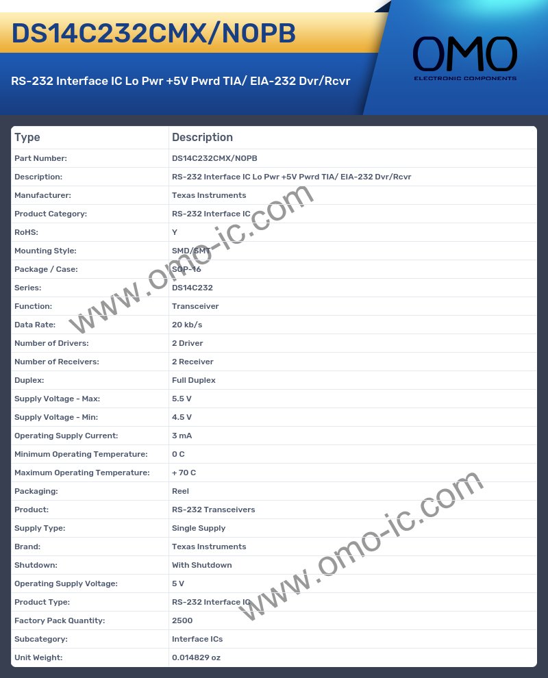 DS14C232CMX/NOPB