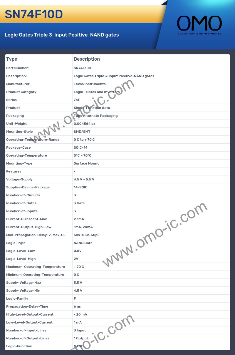 SN74F10D