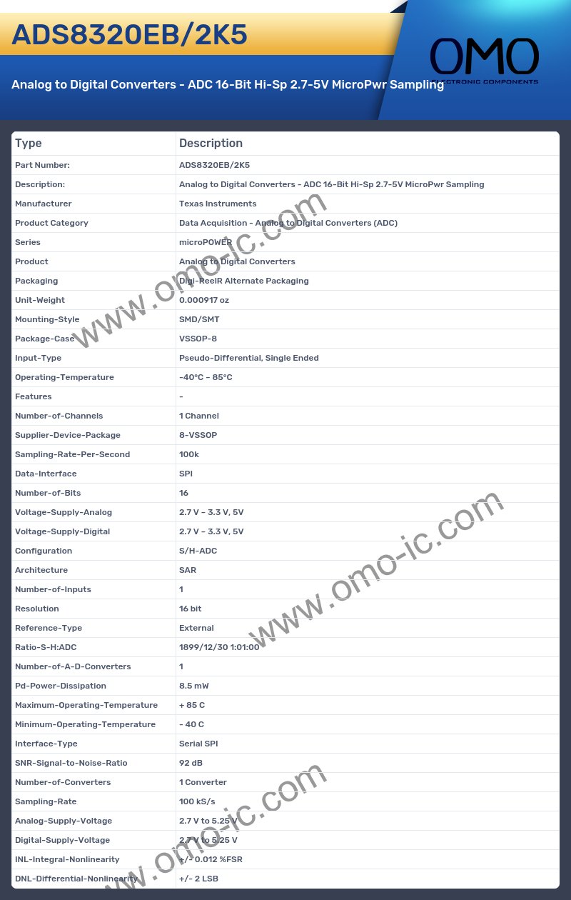 ADS8320EB/2K5