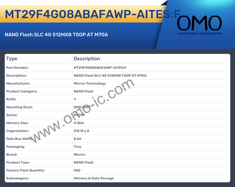 MT29F4G08ABAFAWP-AITES:F