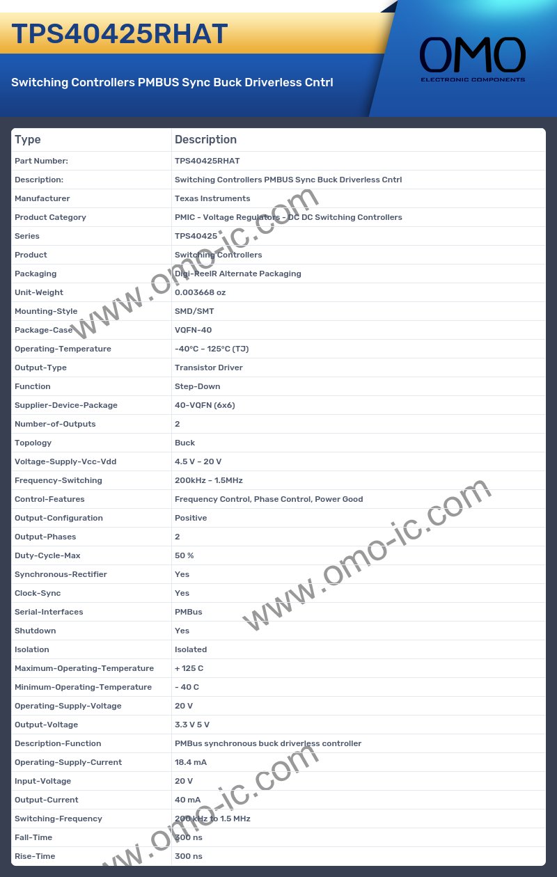 TPS40425RHAT