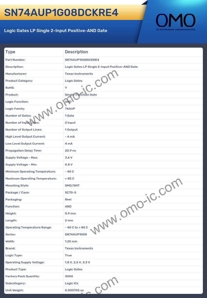 SN74AUP1G08DCKRE4