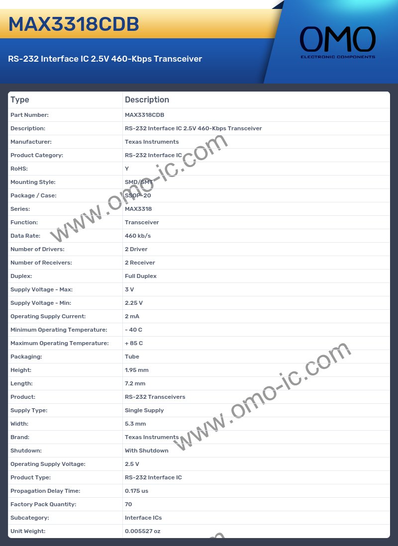 MAX3318CDB