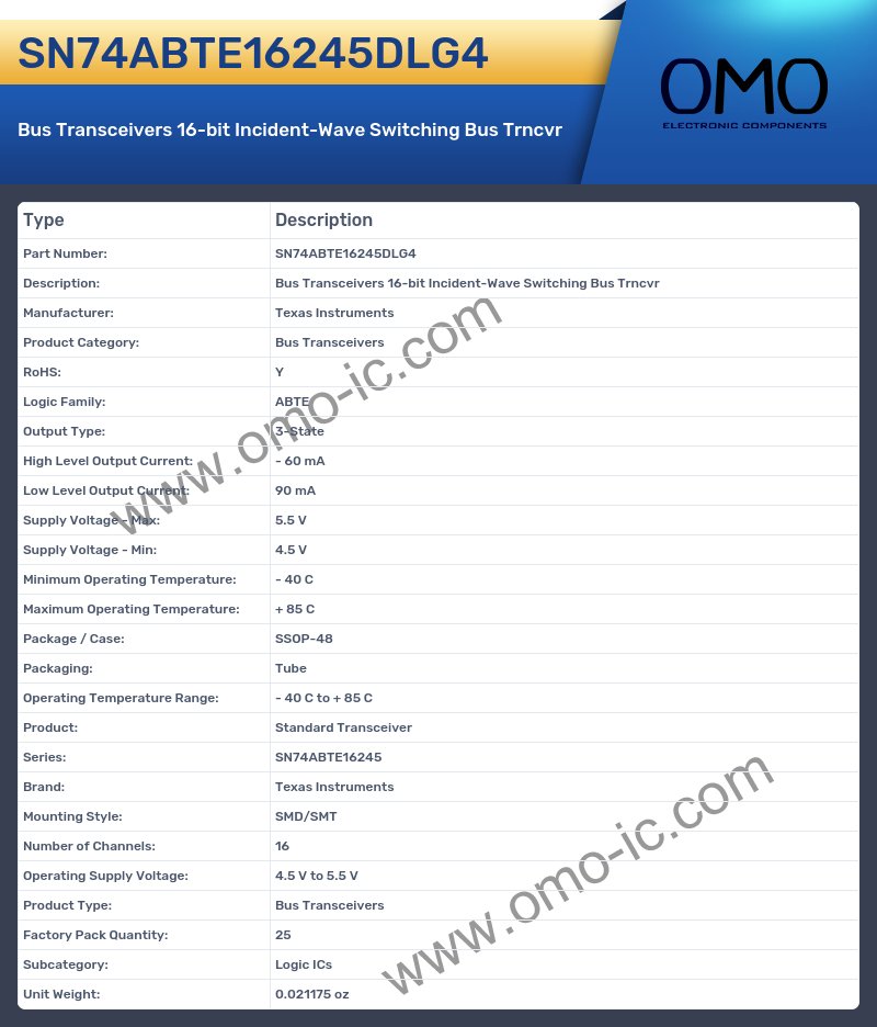 SN74ABTE16245DLG4