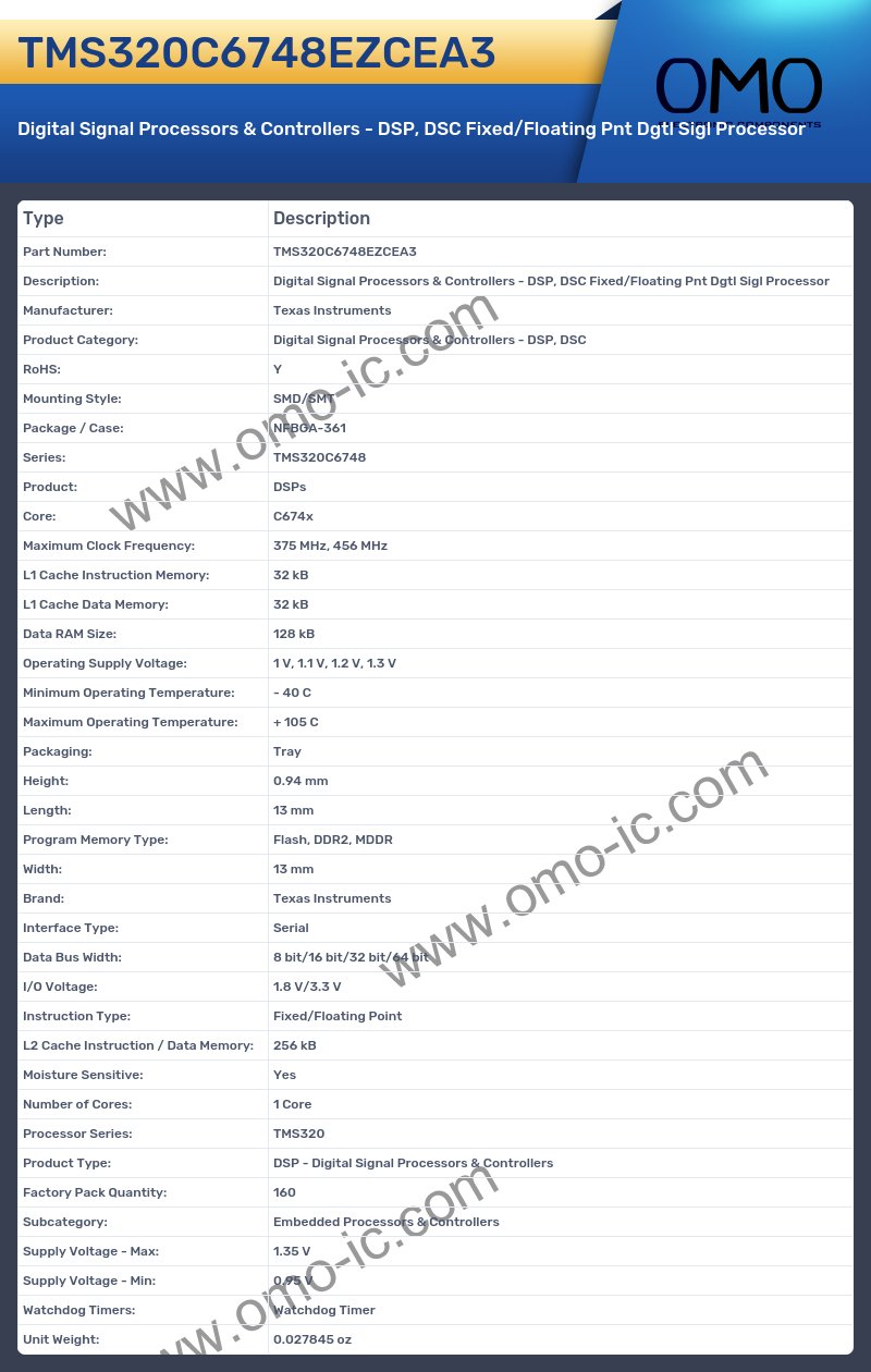 TMS320C6748EZCEA3