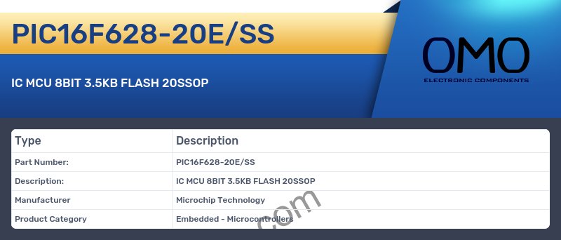 PIC16F628-20E/SS