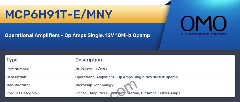 MCP6H91T-E/MNY