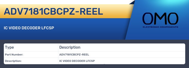 ADV7181CBCPZ-REEL