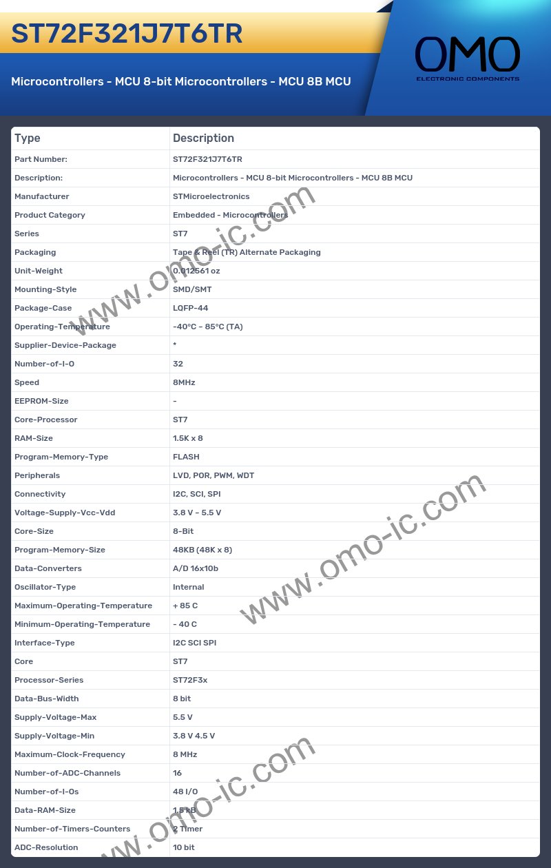 ST72F321J7T6TR