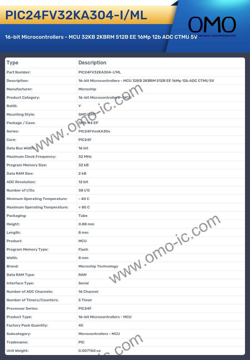 PIC24FV32KA304-I/ML